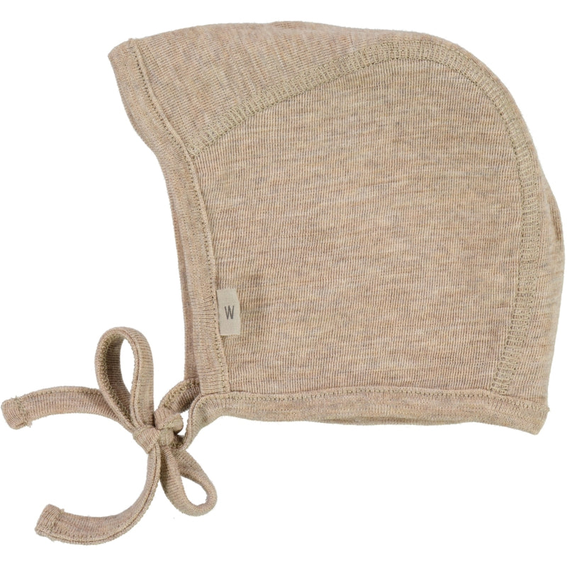 Wheat Wool Baby Rib Cap Wool Acc 3204 khaki melange