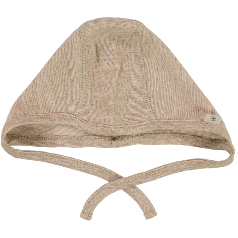 Wheat Wool Baby Rib Cap Wool Acc 3204 khaki melange