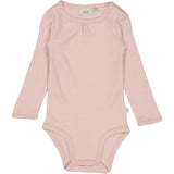 Wheat Wool Body Gatherings Wool LS Underwear/Bodies 2487 rose powder