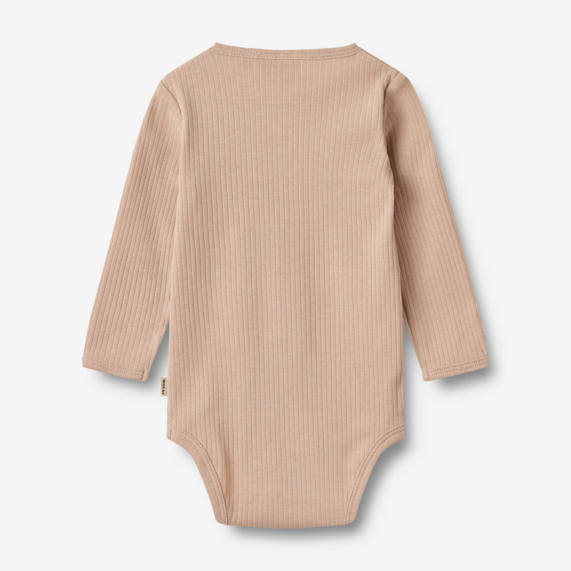 Wheat Main Body L/S Berti | Baby Underwear/Bodies 1157 moonlight rose