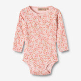 Wheat Main Body L/S Liv Underwear/Bodies 2475 rose flowers