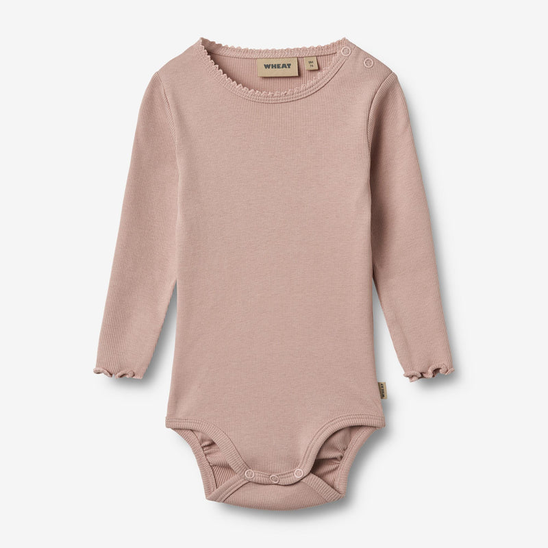 Wheat Main Body L/S Regitze Underwear/Bodies 2487 rose powder