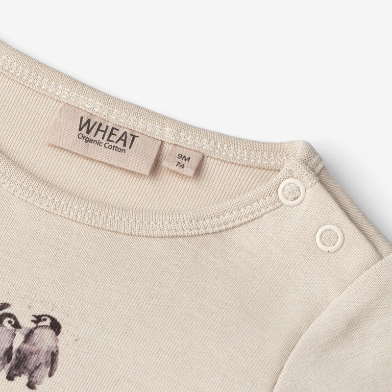 Wheat Main Body Penguins | Baby Underwear/Bodies 3191 offwhite