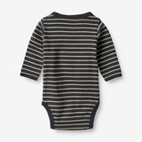 Wheat Main Body Wraparound | Baby Underwear/Bodies 1433 navy stripe