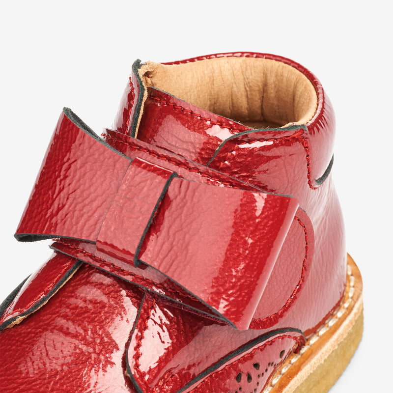 Wheat Footwear Bowy Prewalker Shoe | Baby Prewalkers 2072 red