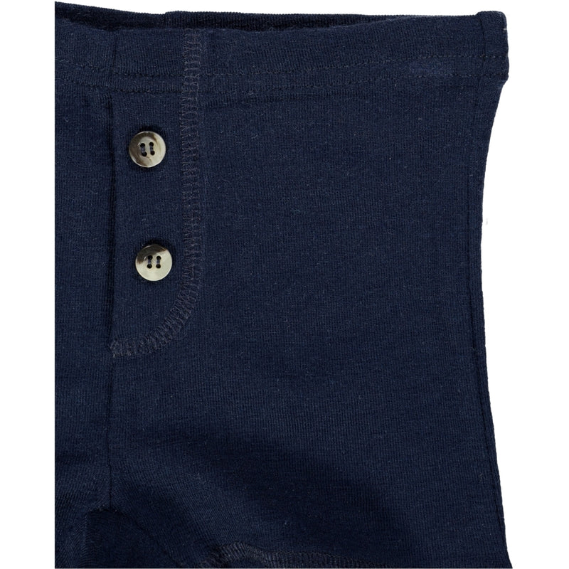 Wheat Wool Boys Wool Tights Underwear/Bodies 1432 navy