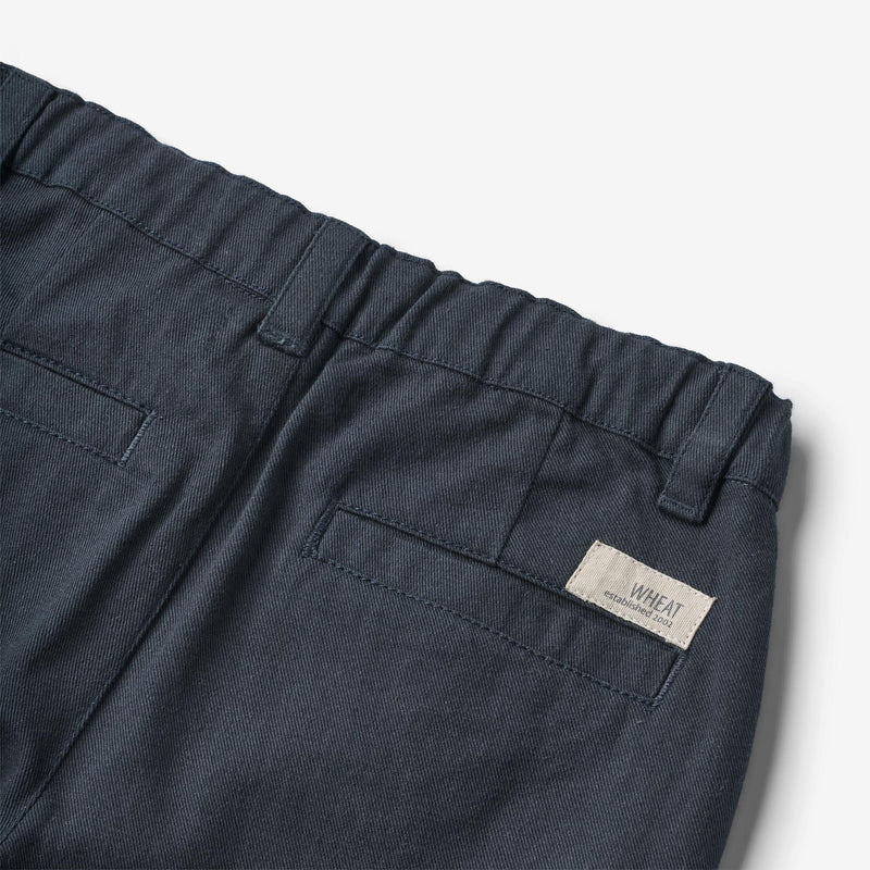 Wheat Main Chino Shorts Mogens Shorts 1432 navy