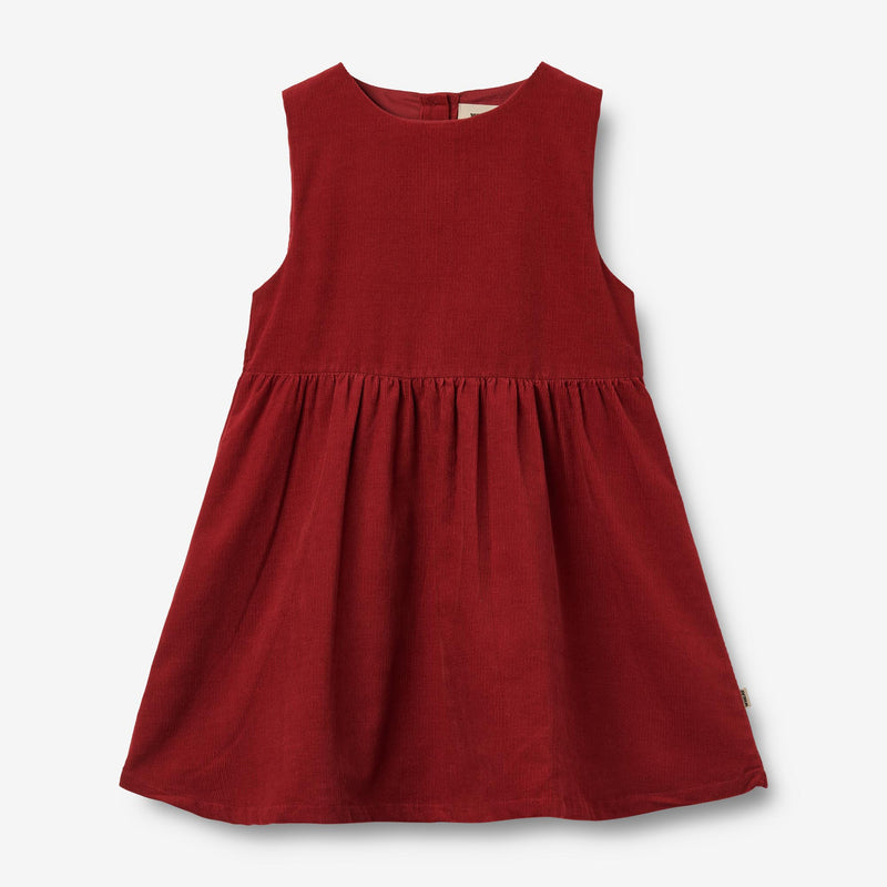 Wheat Main Dress Corduroy Thelma Dresses 2080 cherry red