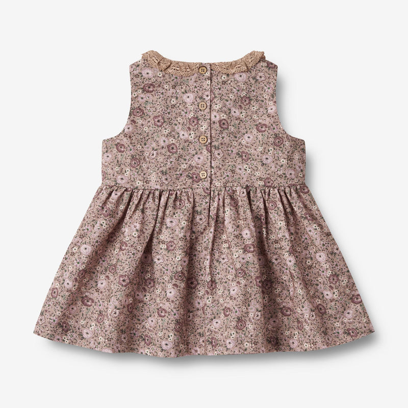 Wheat Main Dress Elma Dresses 1191 rose shadow flowers