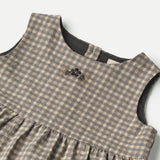 Wheat Main Dress Louisa | Baby Dresses 1529 autumn sky check