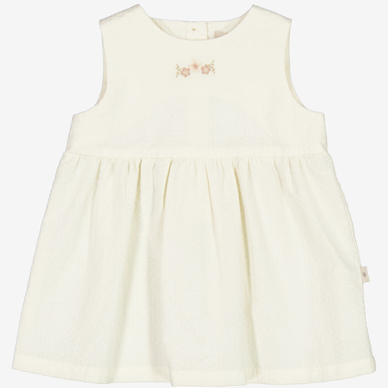 Wheat Main  Dress Louisa | Baby Dresses 3129 eggshell 