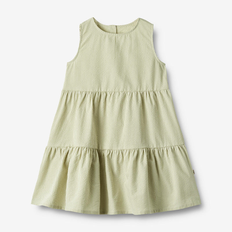 Wheat Main Dress Luise Dresses 4142 green stripe