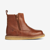 Wheat Footwear Gisa Zip Tex Crepe 9002 cognac