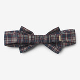 Wheat Main Headband Bow Alba Acc 1437 navy check