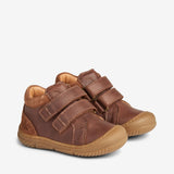 Wheat Footwear Ivan Double Velcro | Baby Prewalkers 9002 cognac