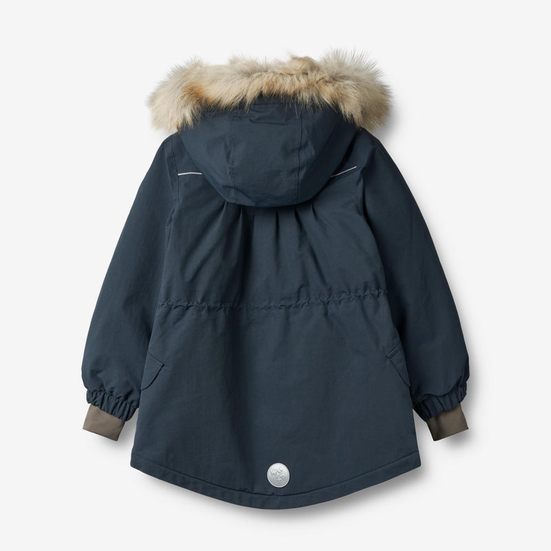 Wheat Outerwear Jacket Mathilde Tech Jackets 1108 dark blue