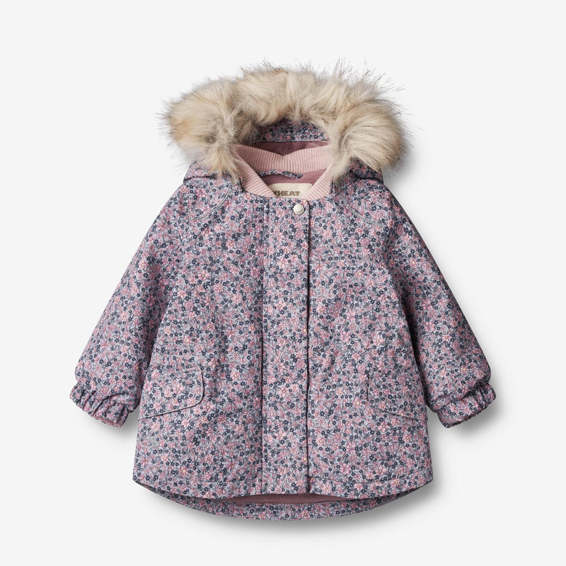 Wheat Outerwear Jacket Mathilde Tech | Baby Jackets 0036 winter flowers