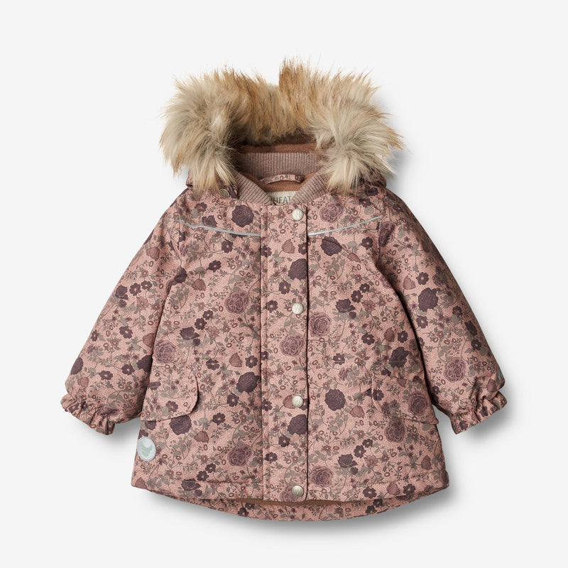 Wheat Outerwear Jacket Mathilde Tech | Baby Jackets 2474 rose dawn flowers