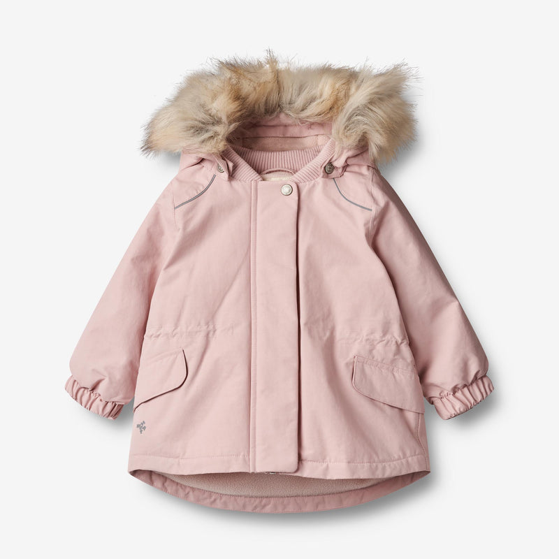 Wheat Outerwear Jacket Mathilde Tech | Baby Jackets 1188 rose frost