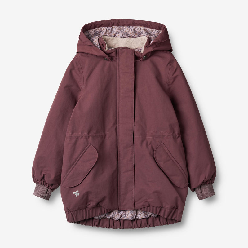 Wheat Outerwear Jacket Tove Tech Jackets 1176 purple dawn