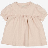 Wheat Main  Jersey Dress Annabelle | Baby Dresses 2032 rose dust