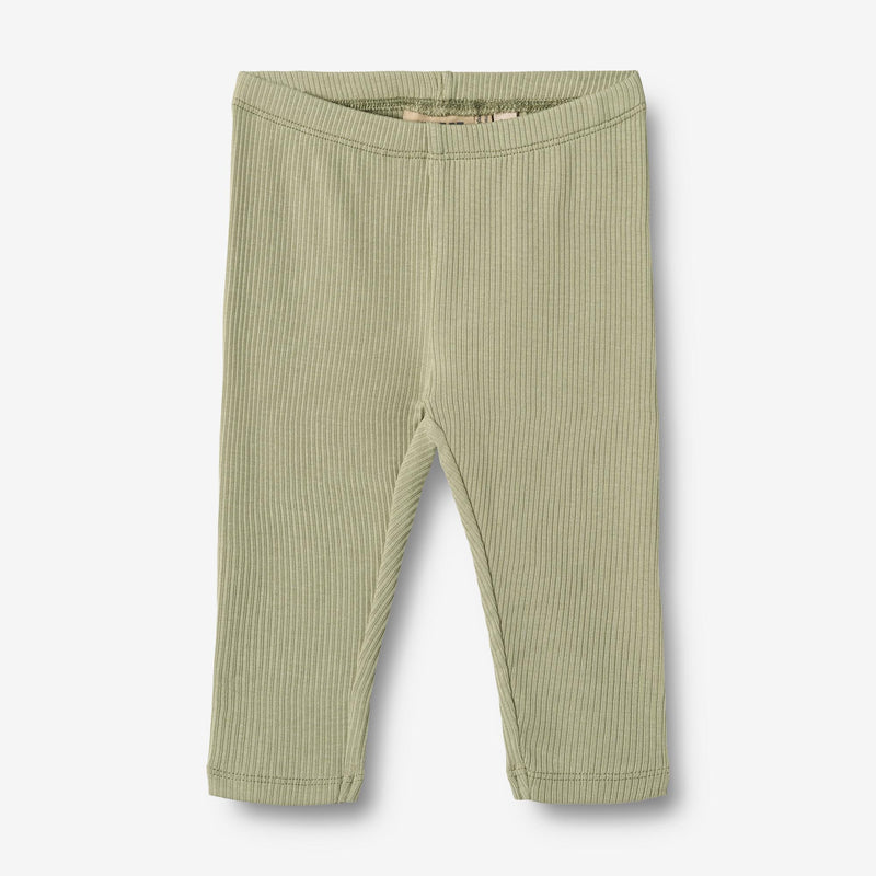 Wheat Main Jersey Leggings Jules | Baby Leggings 1145 green tea