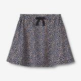 Wheat Main Jersey Skirt Rosie Skirts 1481 blue flowers