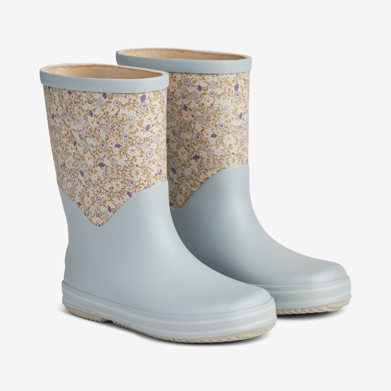 Wheat Footwear Juno Rubber Boot Print Rubber Boots 2252 highrise flowers