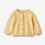 Wheat Main Knit Cardigan Maia Knitted Tops 5001 pale apricot