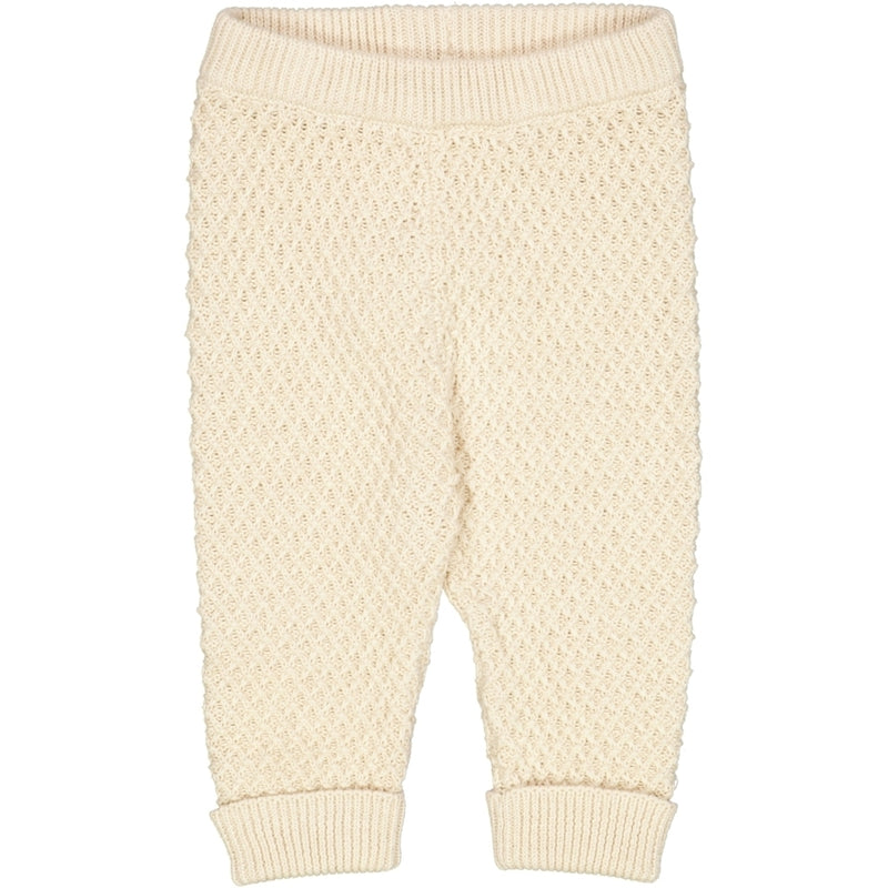 Wheat Main Knit Trousers Lio Trousers 1101 cloud melange