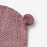 Wheat Outerwear Knitted Balaclava Pomi Outerwear acc. 1308 lavender dawn