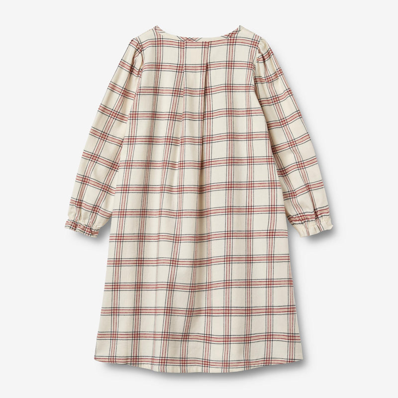 Wheat Main Nightgown Gudrun Home 9068 eggshell check