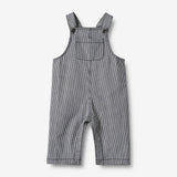 Wheat Main Overall Issey Suit 1185 denim stripe