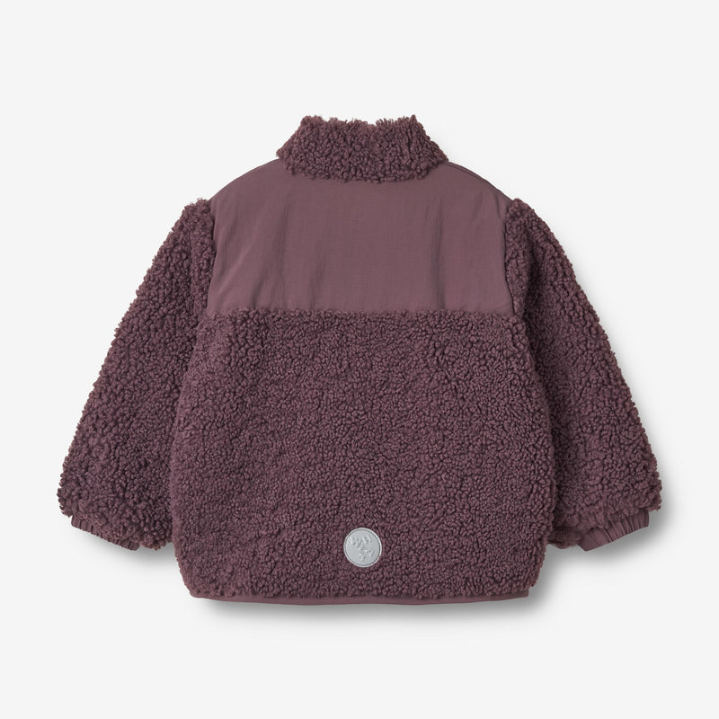 Wheat Outerwear Pile Anorak Ruko Pile 1209 winter purple