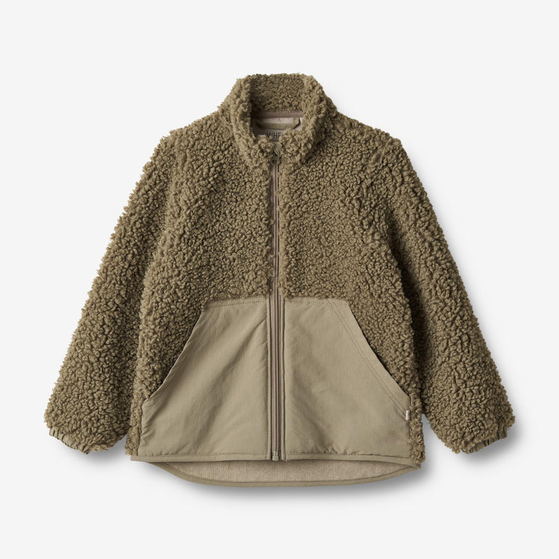 Wheat Outerwear Pile Jacket Tiko Pile 9034 herb