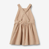 Wheat Main Pinafore Agnes Dress 5078 caramel stripe