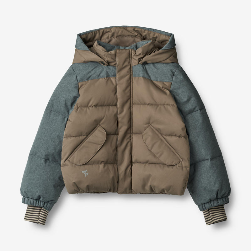 Wheat Outerwear Puffer Jacket Anton Jackets 1138 dry wood