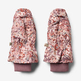 Wheat Outerwear Puffer Mittens Jazz Outerwear acc. 9407 flowers in plenty