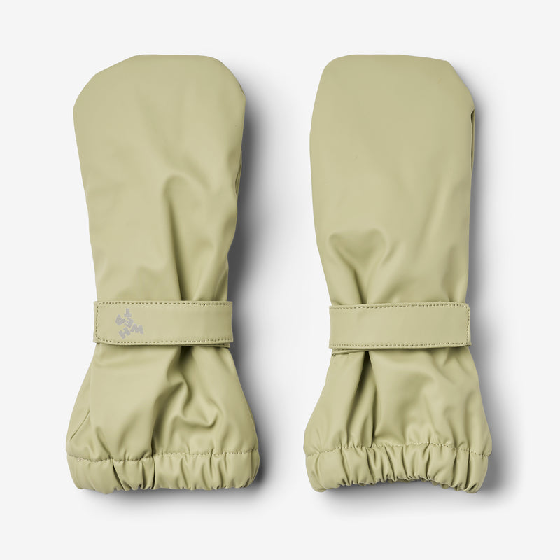 Wheat Outerwear Rain Mittens Rily Outerwear acc. 1145 green tea