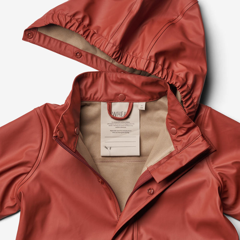 Wheat Outerwear Rainwear Ola Rainwear 2072 red