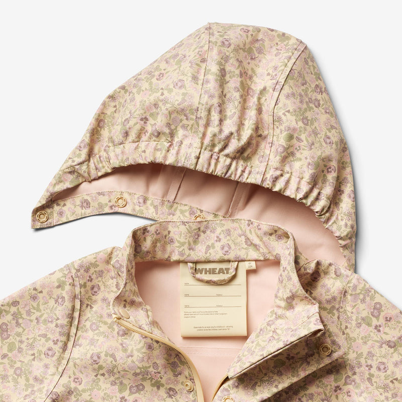 Wheat Outerwear Rainwear Ollo Jacket Rainwear 9521 rose flower field