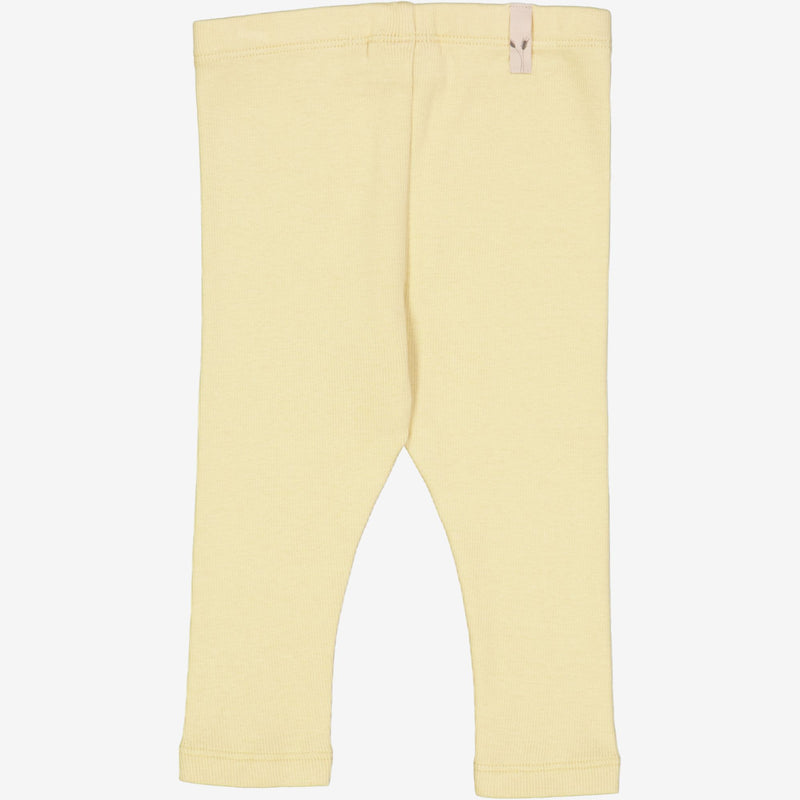 Wheat Main Rib Leggings | Baby Leggings 5106 yellow dream