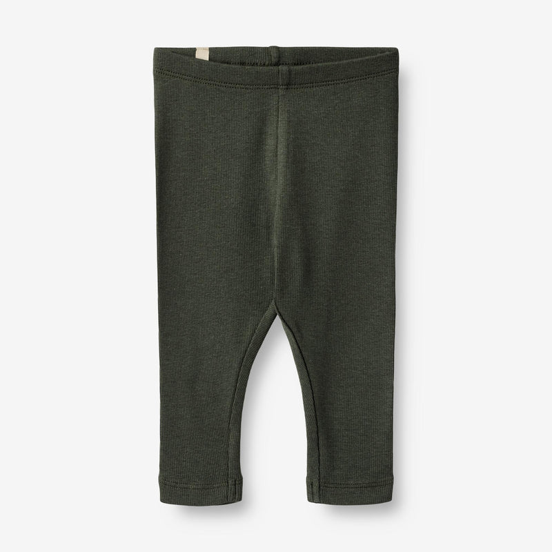 Wheat Main Rib Leggings Maddy | Baby Leggings 0025 black coal