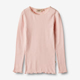 Wheat Main Rib T-Shirt L/S Reese Jersey Tops and T-Shirts 2281 rose ballet