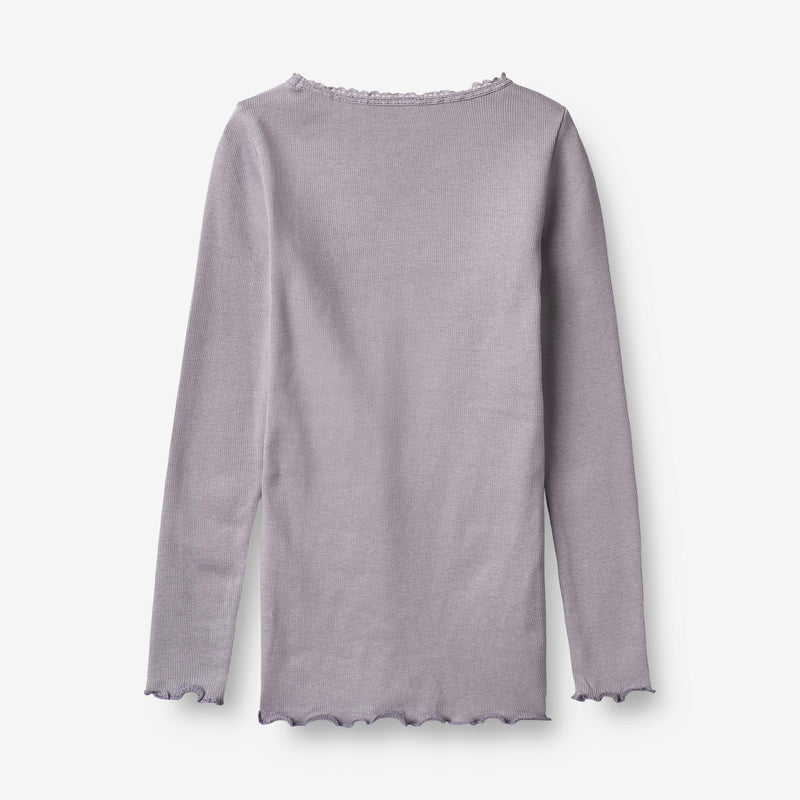 Wheat Main Rib T-Shirt Reese Jersey Tops and T-Shirts 1346 lavender