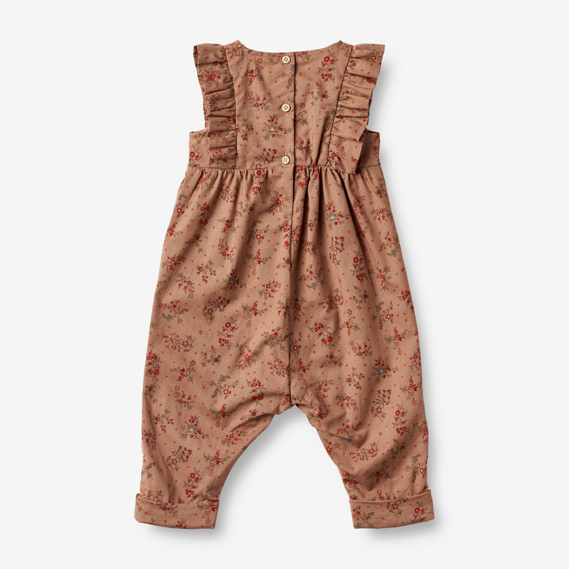 Wheat Main Romper Milia | Baby Dresses 2122 berry dust flowers