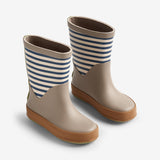 Wheat Footwear Rubber Boot Juno Rubber Boot 1048 blue stripe