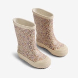 Wheat Footwear Rubber Boot Muddy Rubber Boot 9409 lilac flower meadow