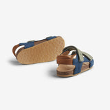 Wheat Footwear Sandal Corey Sandal 1043 blue