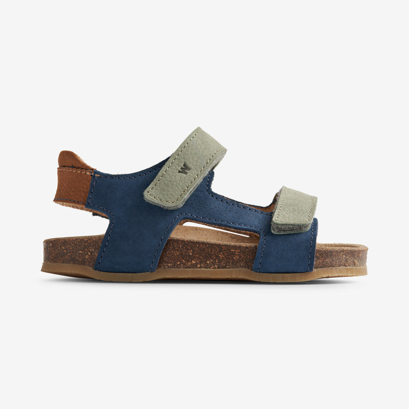 Wheat Footwear Sandal Corey Sandal 1043 blue